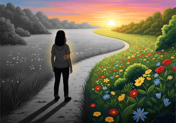 Path from emotional numbness to rediscovering joy